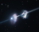 Giant star explosion casts light on distant galaxies 