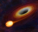 Extreme gamma radiation from black hole in a distant galaxy 