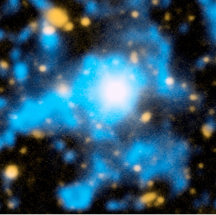 Giant Lyman-nebula 